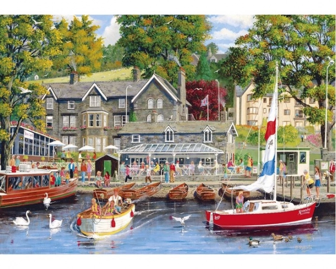 GIBSONS Puslespil Sommer i Ambleside 1000 brikker