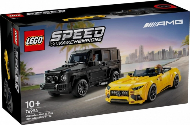 LEGO Speed Champions 76924 Mercedes-AMG G 63 og Mercedes-AMG SL 63