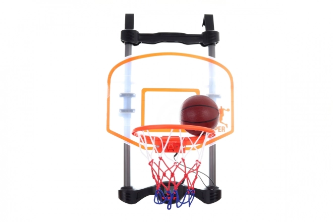 Basketbalkurv med tæller
