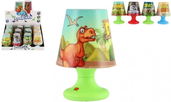 Bord-minilampe med dinosaur