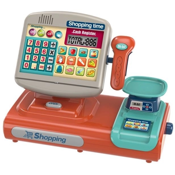 Batteridrevet kasseapparat med touchscreen