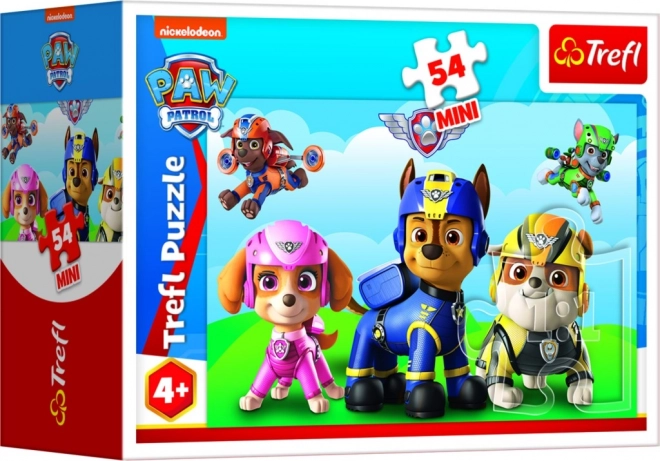 Minipuslespil Paw Patrol 54 brikker