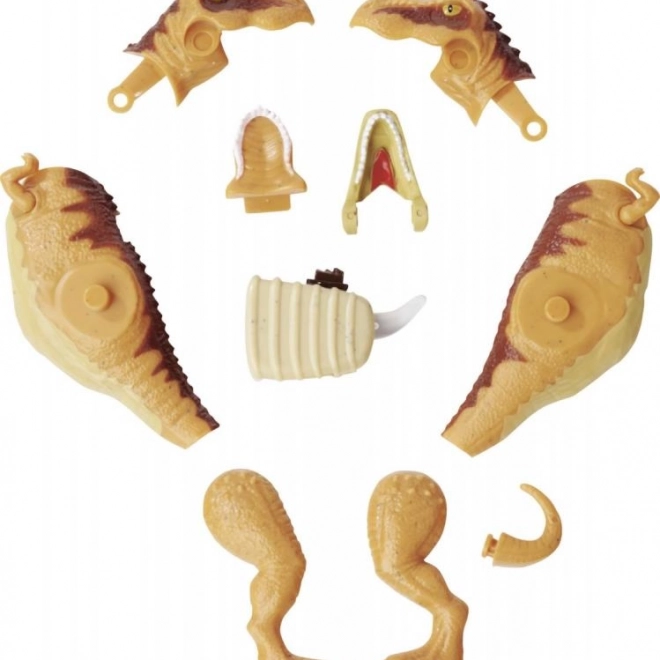 Lysende dinosaurfigur i æg