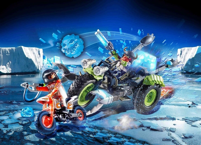 Playmobil Top Agents Arktiske Rebeller Trehjuler