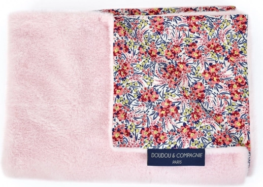 Plysbaby-tæppe Boh'aime 70 × 100 cm rosa