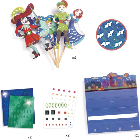 DIY Marionetter Peter Pan fra Djeco