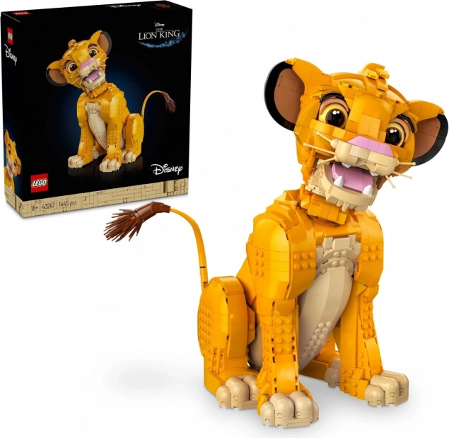 LEGO Disney 43247 Unge Simba fra Løvernes Konge