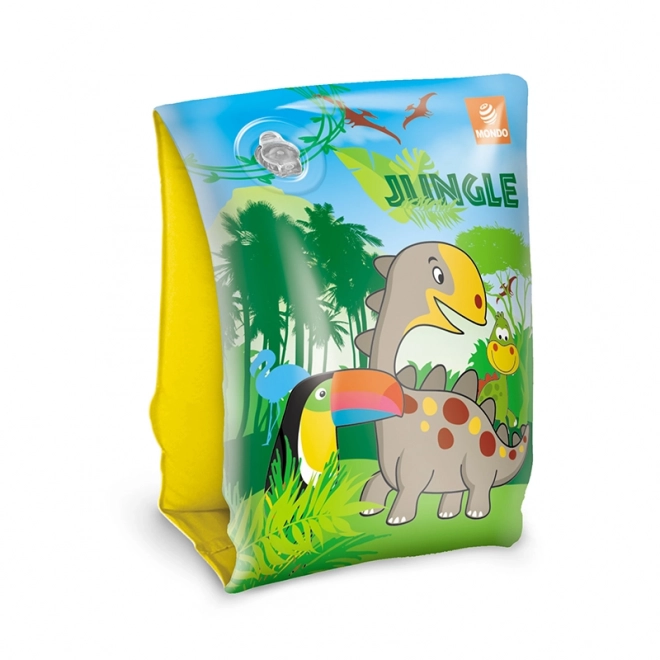 Oppustelige ærmer flamingo og jungle 15x23 cm 2-6 år