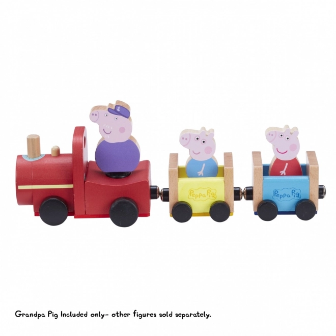 Trætog Georg Gris + bedstefar figur