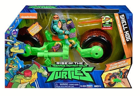 Ninja Turtler Motorcykel med Action Figur