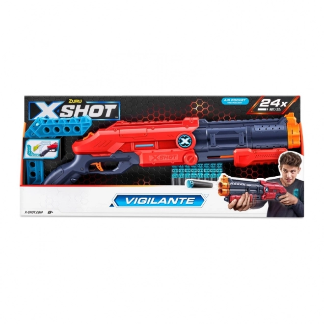 ZURU X-SHOT EXCEL Vigilante affyringsenhed 24 pile