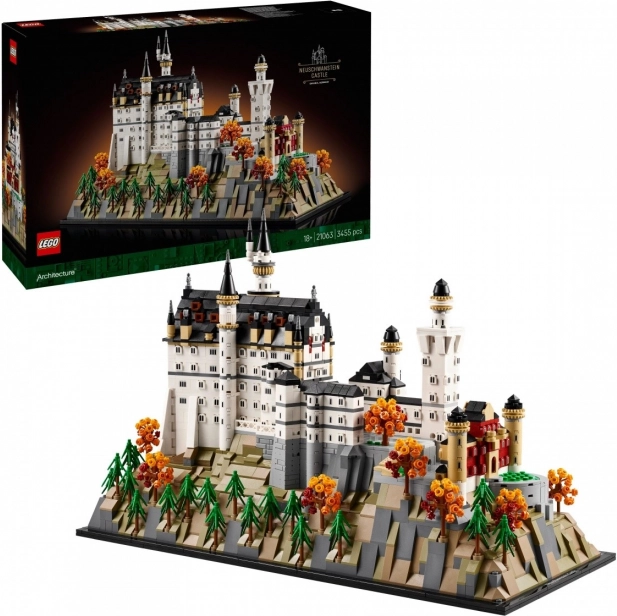 LEGO Architecture Neuschwanstein Slot 3455 dele