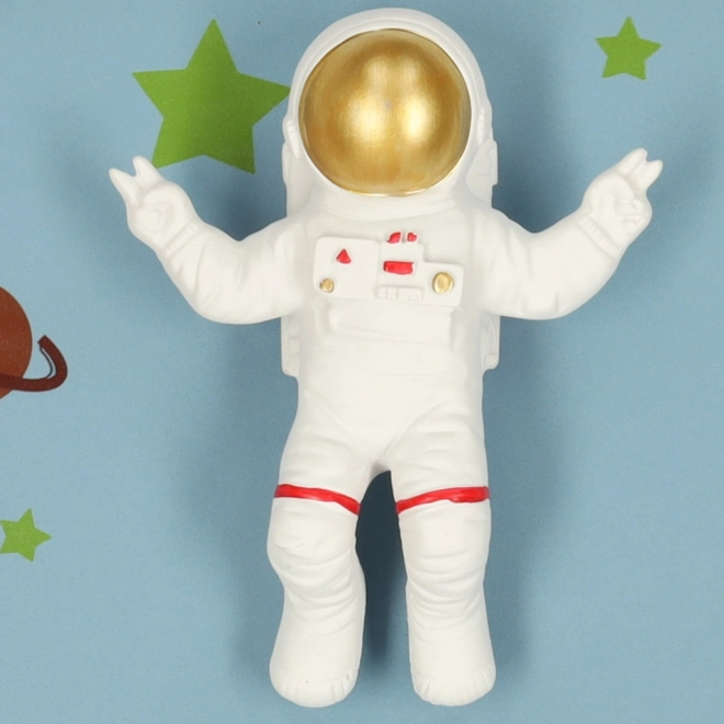 Dæmpbar LED loftlampe til børneværelse med astronaut