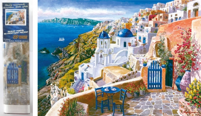 Norimpex Diamantmaleri Santorini 30x40cm