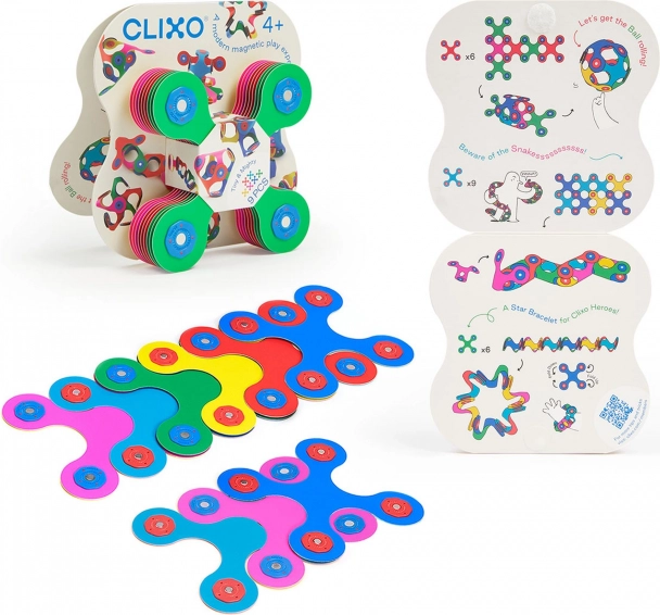 Clixo magnetisk byggesæt 9 stk