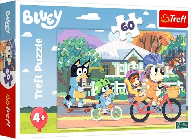 Puslespil BLUEY 60 brikker fra TREFL