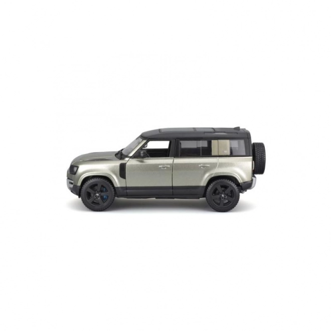 Metal modelbil Land Rover Defender 110 grøn