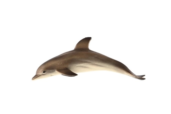 Øresvin delfin i plast 12cm i pose