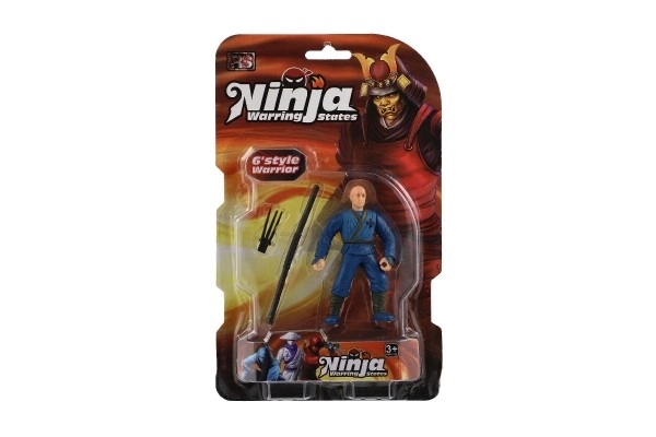 Ninja figur med tilbehør 10 cm