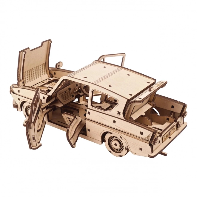 Ugears 3D træmaskinpuslespil Harry Potter Flyvende Ford Anglia