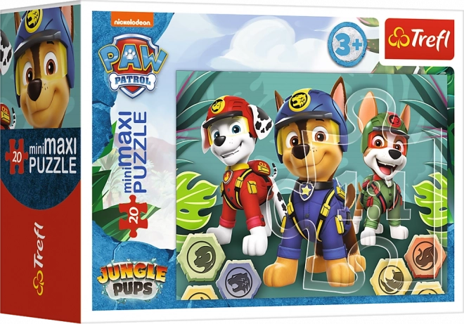 Puzzle Paw Patrol miniMAXI 20 brikker