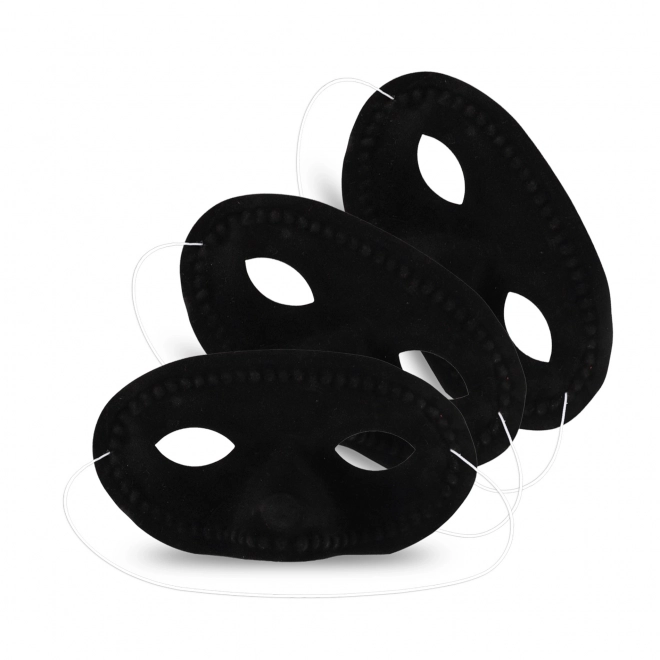 Sort maske