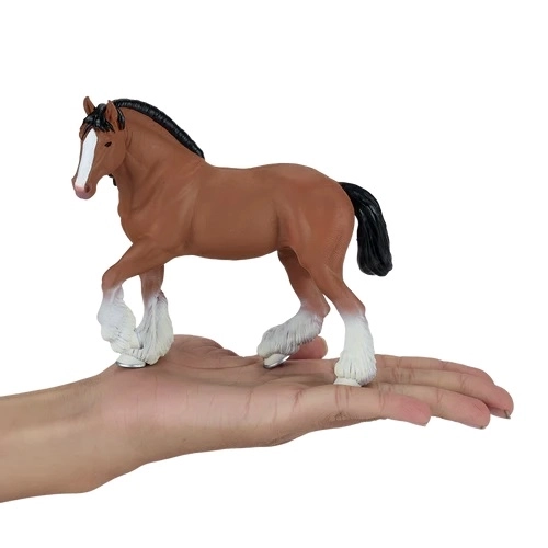 Mojo Clydesdale Brun Hest