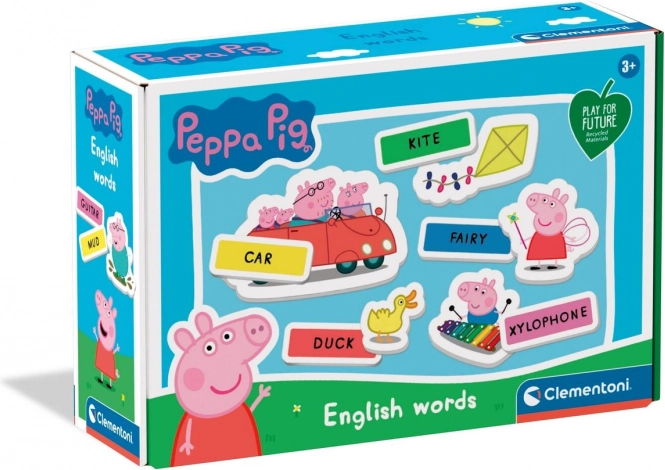 Engelsk for de mindste med GRISEN PEPPA – læringsspil fra Clementoni