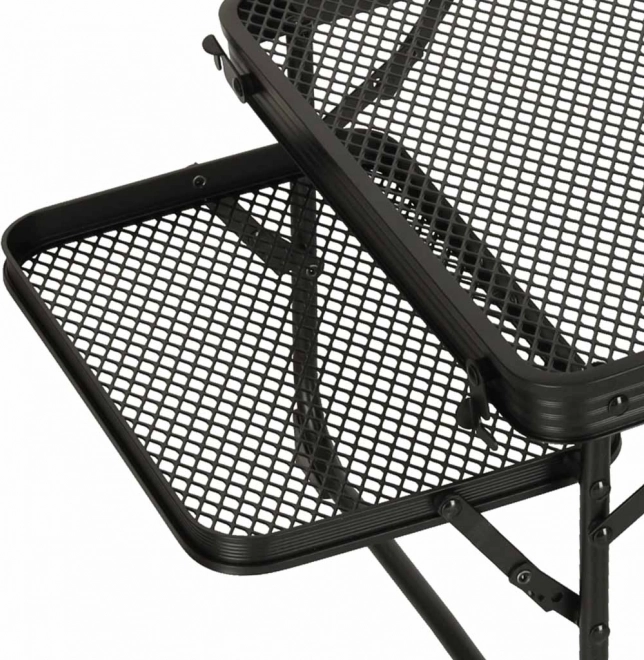 Sammenklappeligt campingbord med aluminiumskonstruktion