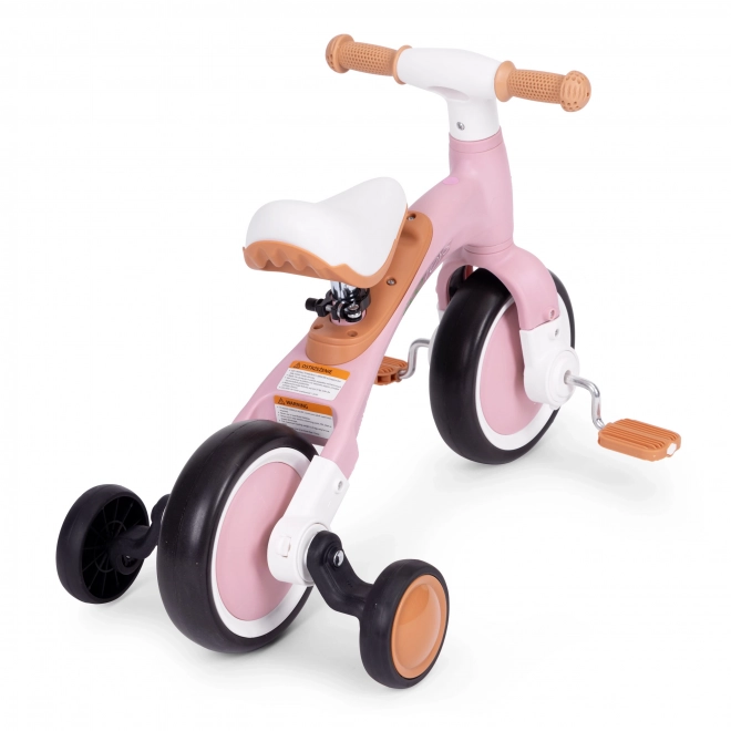 Balanceløbecykel med pedaler - træningshjul 3-i-1 ECOTOYS