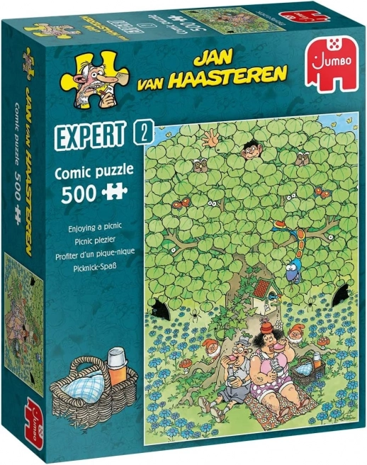 JUMBO puslespil Jan van Haasteren Expert 2: Picnic-fornøjelse 500 brikker