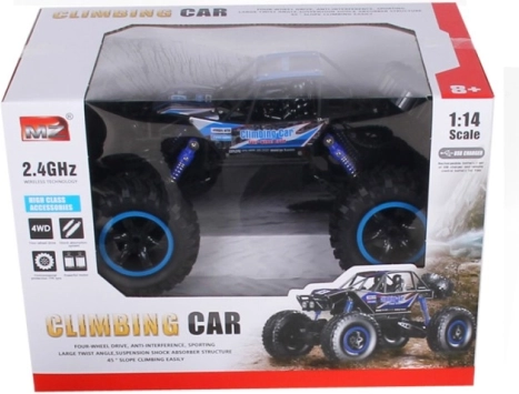 RC-bil 1:10 2,4 GHz blå