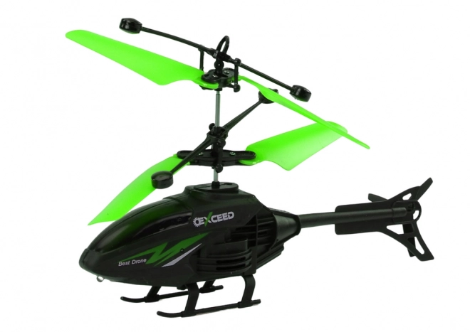 Fjernstyret RC gyro helikopter – grøn