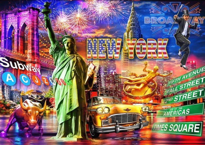 Puslespil New York 3000 brikker