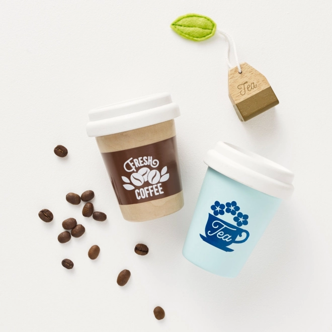 Le Toy Van Kaffe og Te at tage med 2 stk
