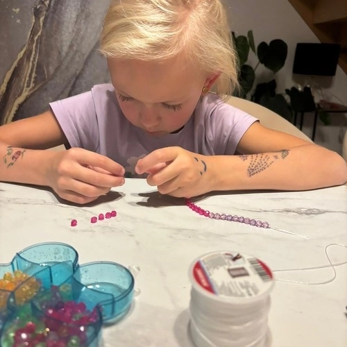 Elastik til fremstilling af armbånd 40 m Kruzzel