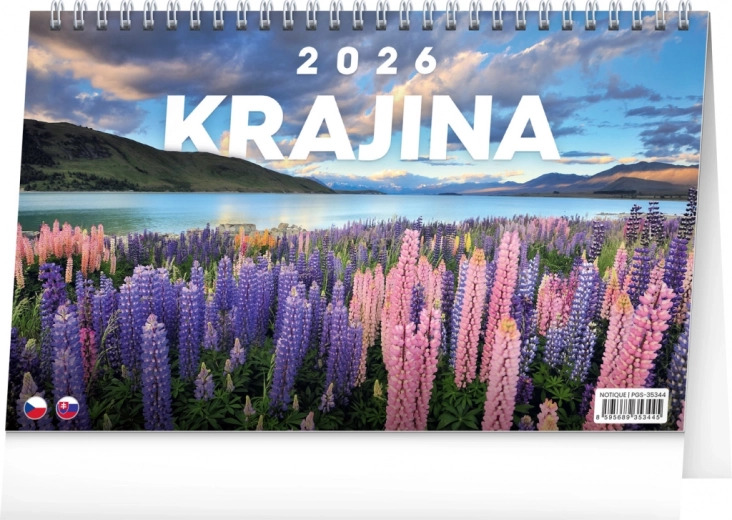 Bordkalender Landskab 2026