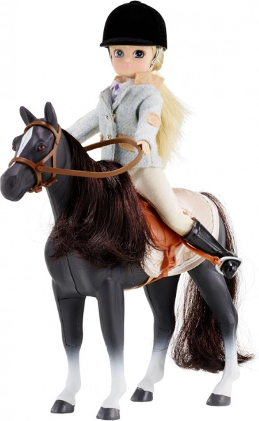 Lottie dukke – jockey med walisisk pony