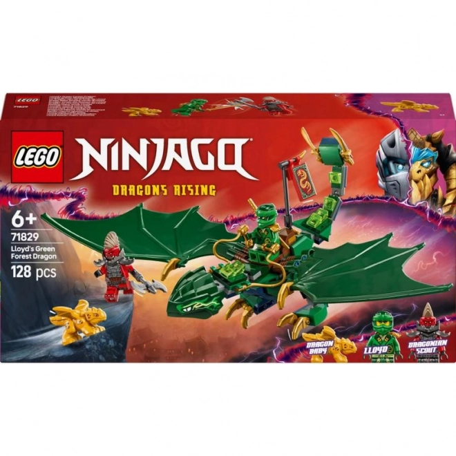 Lego Ninjago grøn skovdrage Lloyds