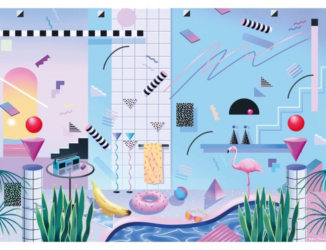 Puzzle Poolside 1000 brikker fra Cloudberries
