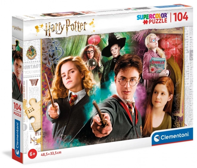 CLEMENTONI Puslespil Harry Potter 104 brikker