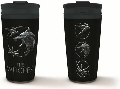 Rejsetermokrus Witcher 450 ml – rustfrit stål