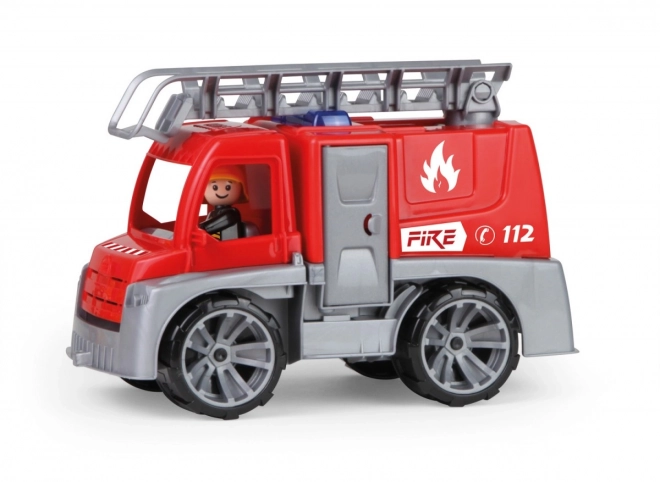 Auto Truxx brandbil plast 29cm med figur i kasse 39x22x16cm 24m+