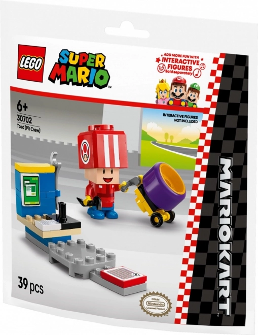 Byggesæt Super Mario - Toad fra Pit Crew