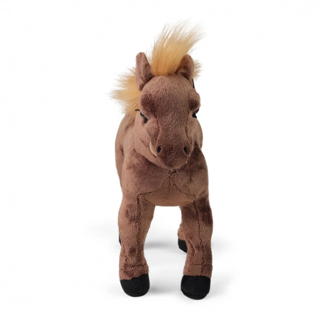 Plys hest brun 29 cm ØKO-VENLIG