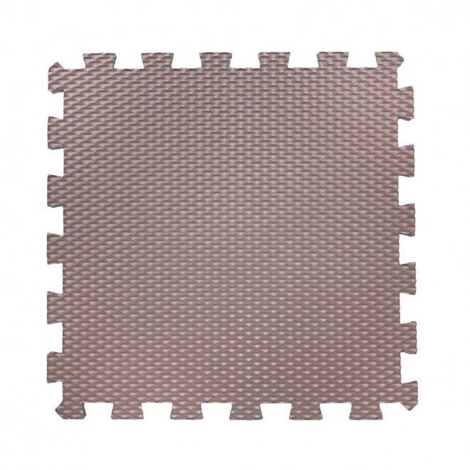 Minideckfloor 34 x 34 cm - mørkebrun