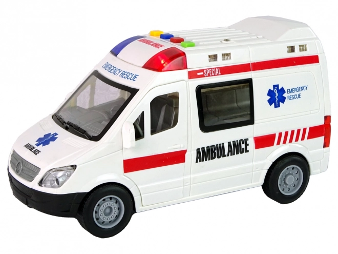 Ambulance Lys Lyd Lyd Friktionstræk