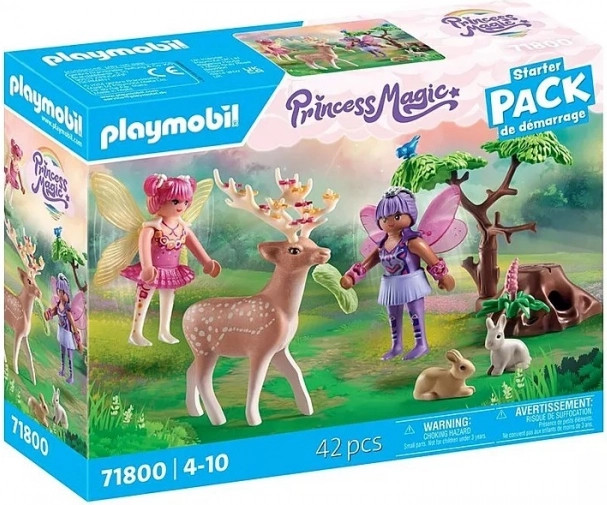 PLAYMOBIL fe-figursæt med skovdyr