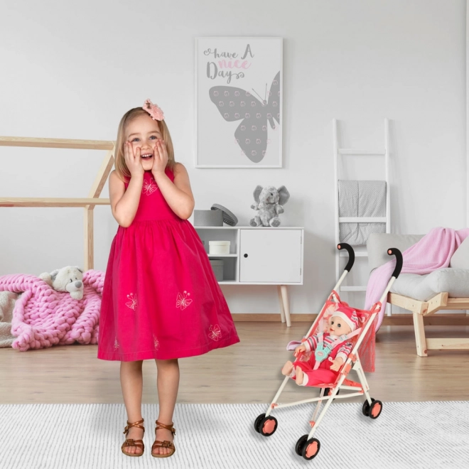 Baby Annabell klapvogn med net