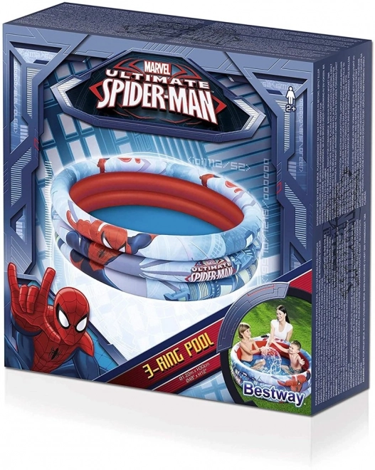 Oppustelig pool Spiderman 1,22 m x 30 cm